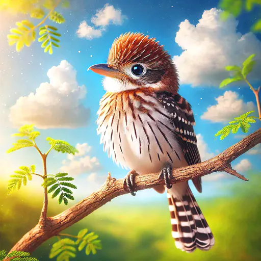 Barred puffbird