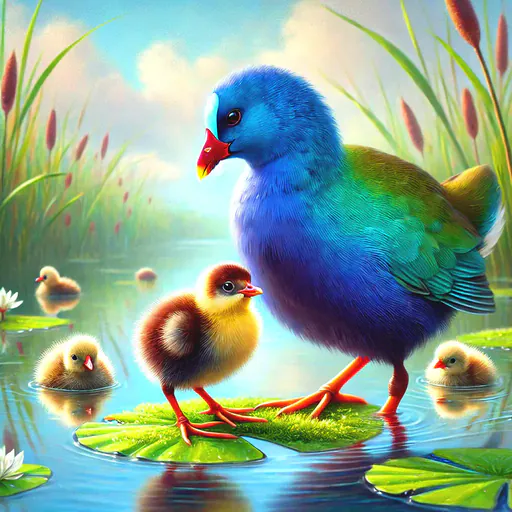 Azure gallinule