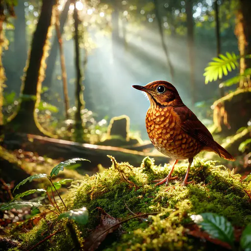 Song thrush, Juvenile