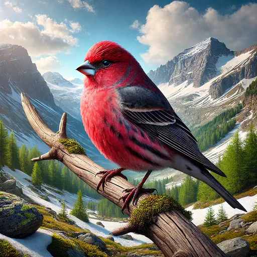 Dark-rumped Rosefinch