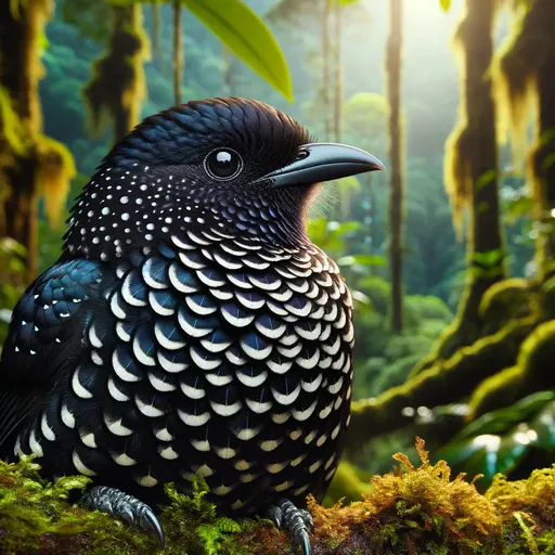 Large-tailed antshrike