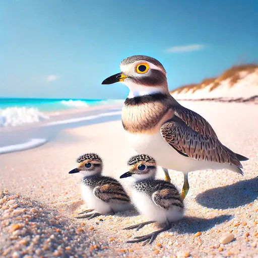 Beach stone-curlew