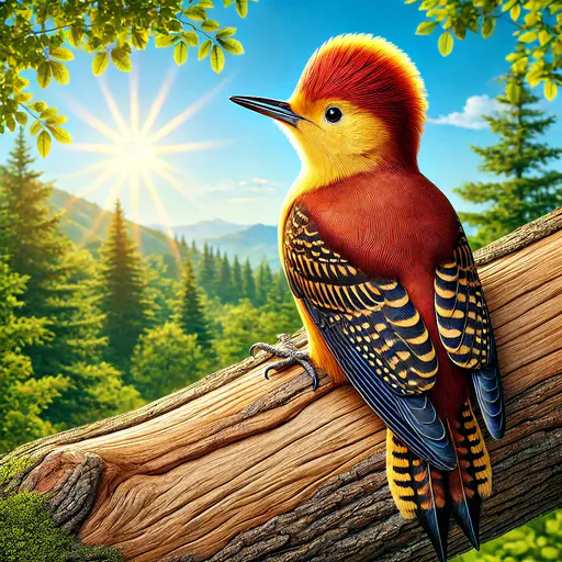 Chestnut-colored Woodpecker
