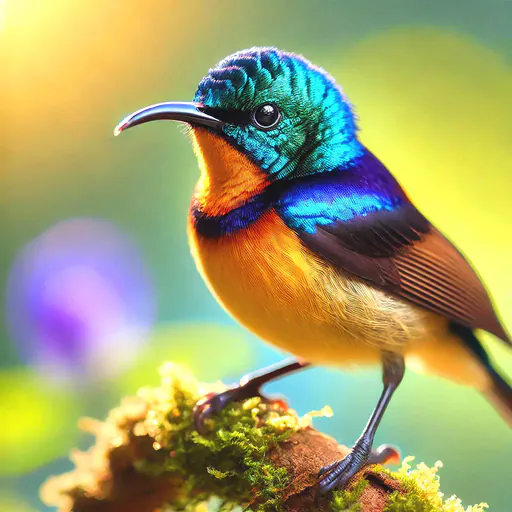 Apricot-breasted sunbird, 2