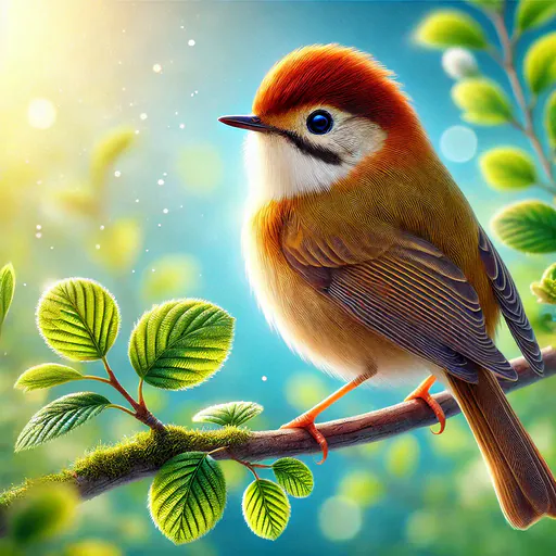 Chestnut-crowned Bush Warbler