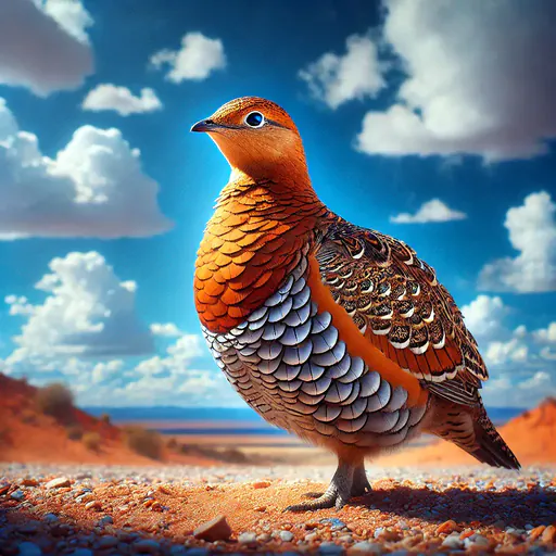 Chestnut-bellied Sandgrouse