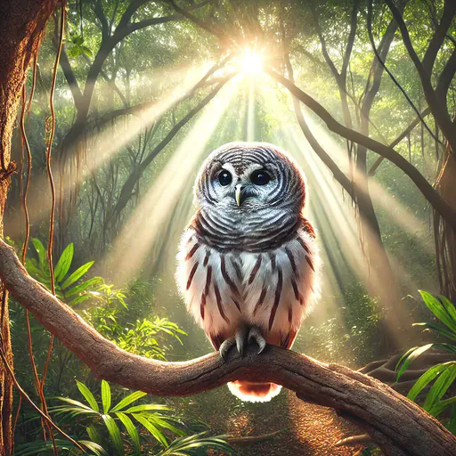 African barred owlet