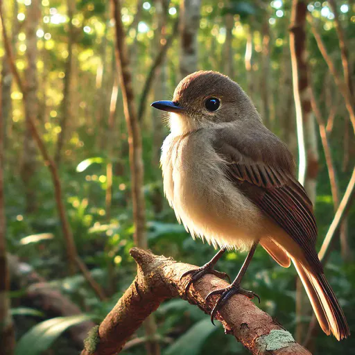 Amazonian scrub flycatcher