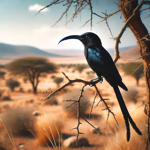 Black scimitarbill