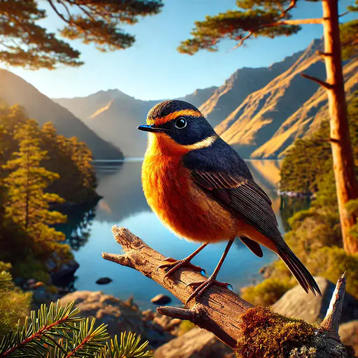 Collared Bush Robin