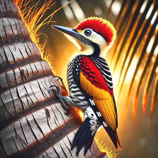 Banded woodpecker