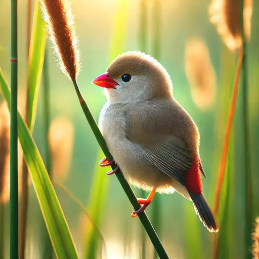 Anambra waxbill, Female