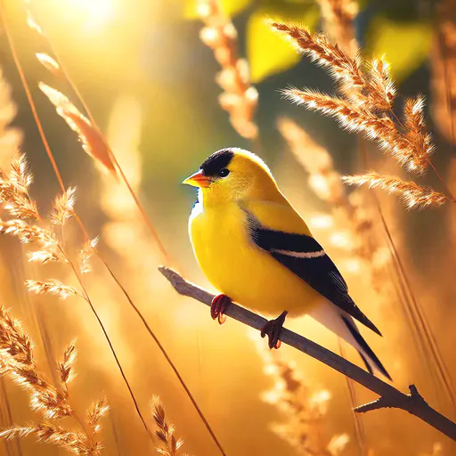 American goldfinch