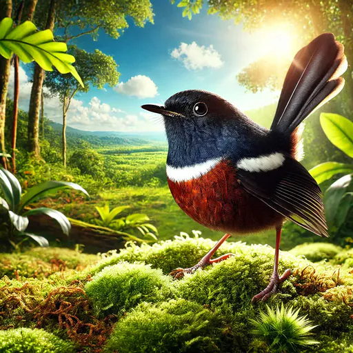 Chestnut-belted Gnateater, 2