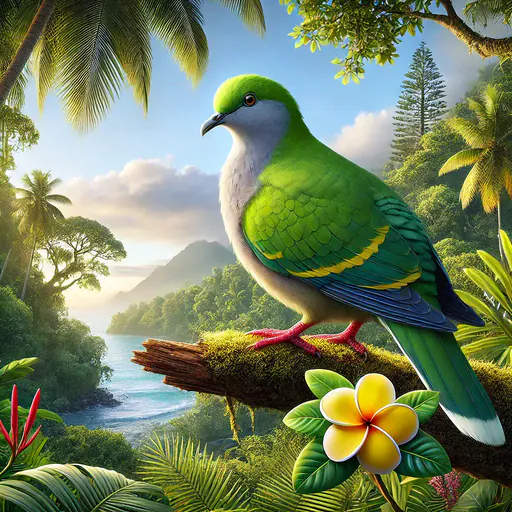 Comoro Green Pigeon