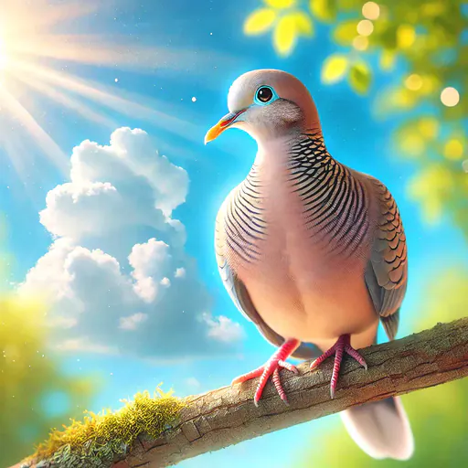 Barred dove