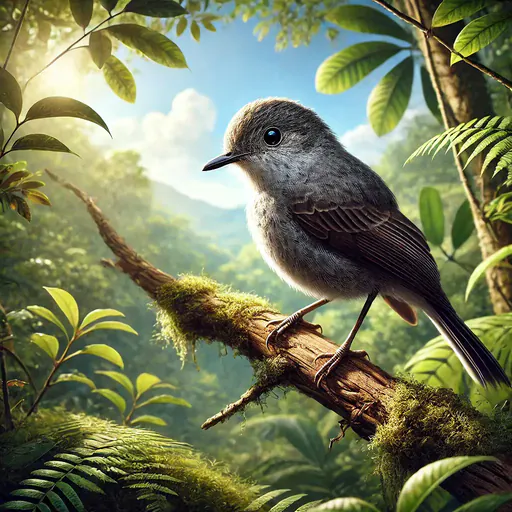 Dull-mantled Antbird