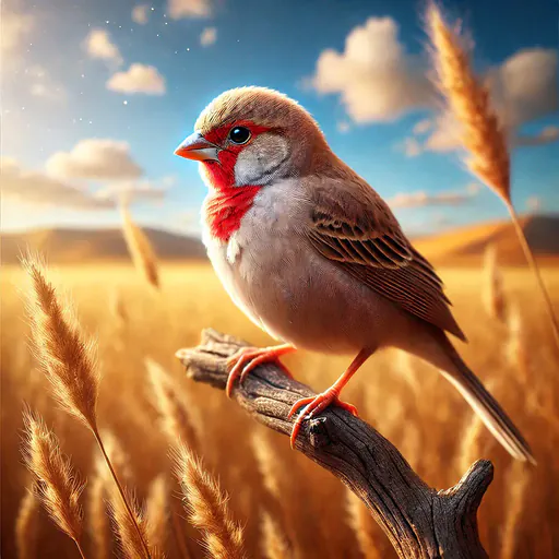 Cut-throat Finch