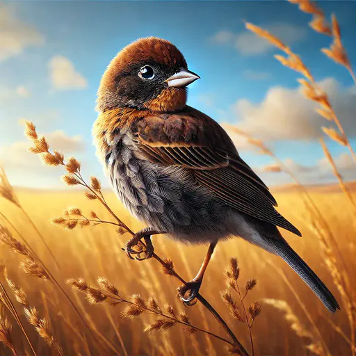 Dark-throated Seedeater