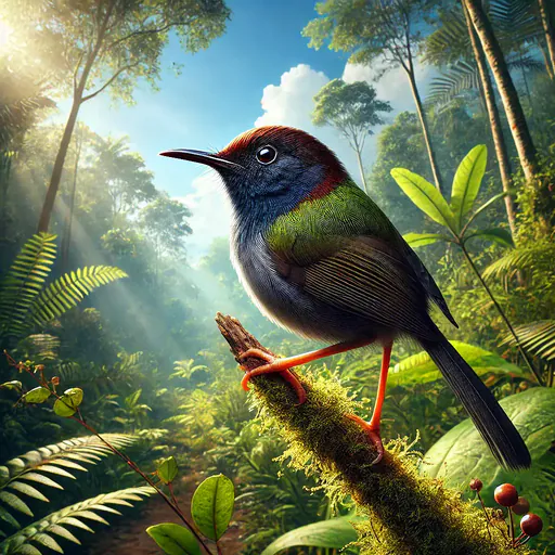Dark-necked Tailorbird