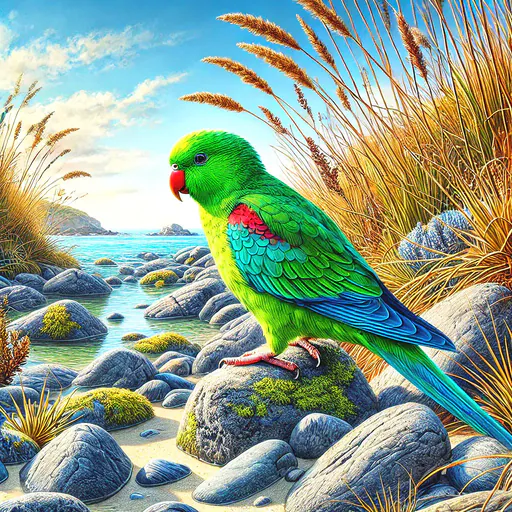 Antipodes parakeet