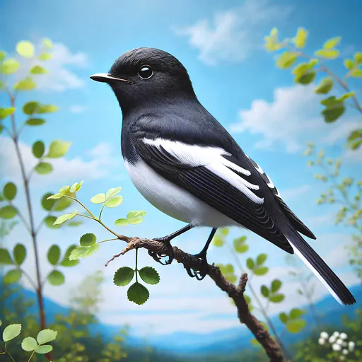 Atlas pied flycatcher