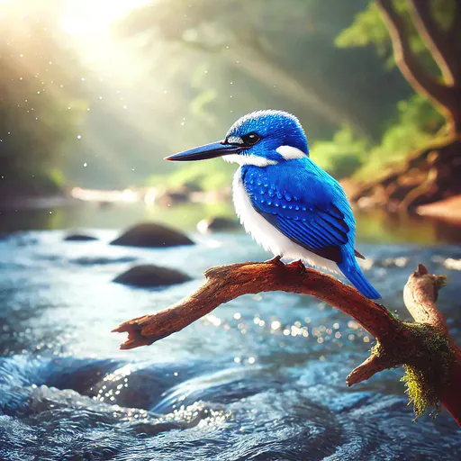 Alcedo coerulescens