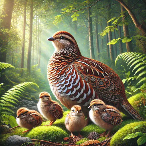 Bar-backed partridge