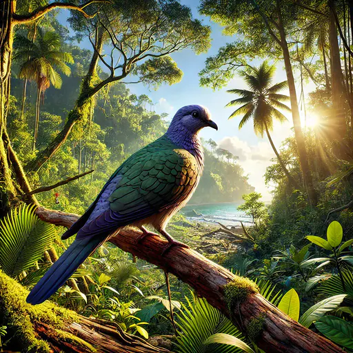 Comoro Olive Pigeon