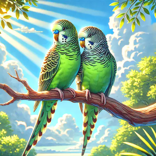 Barred parakeet