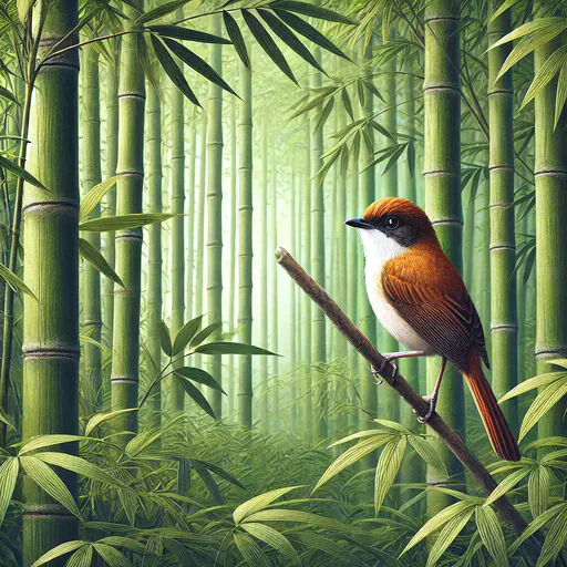 Bamboo foliage-gleaner