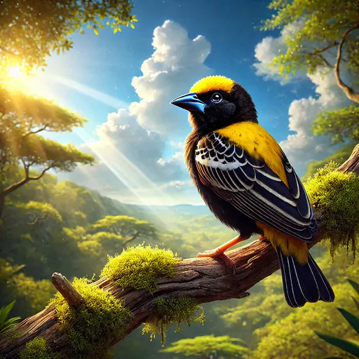 Dark-backed Weaver