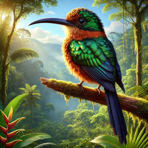 Coppery-chested Jacamar