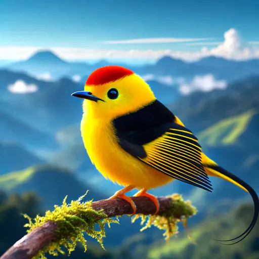 Wire-tailed manakin