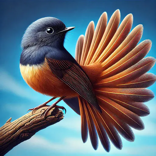Chestnut-bellied Fantail