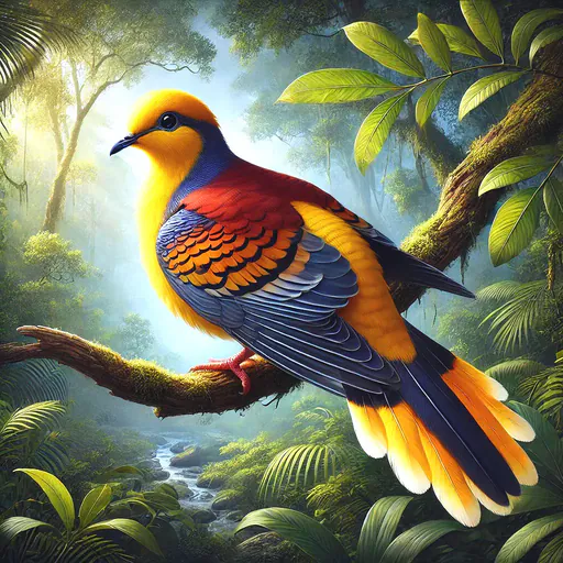 Ashy-headed green pigeon