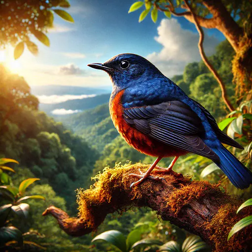 Chestnut-bellied Rock Thrush, 5
