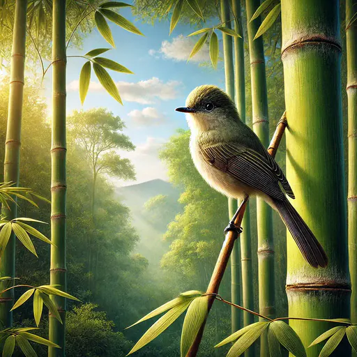Drab-breasted Bamboo Tyrant