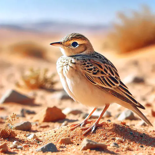 Bar-tailed lark