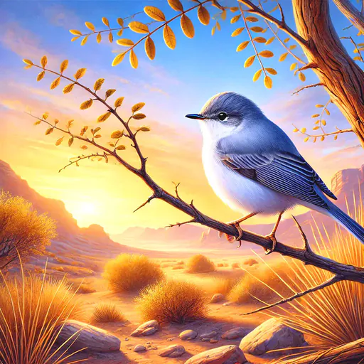 Arabian warbler, Female