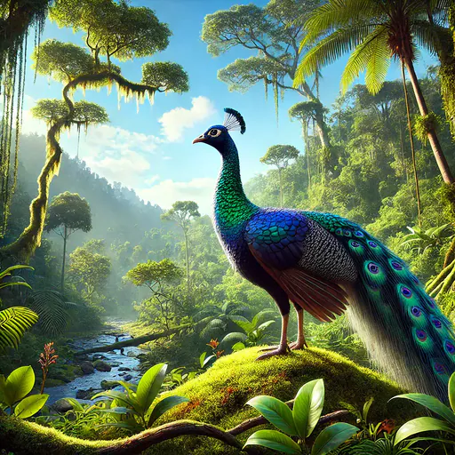 Congo Peafowl