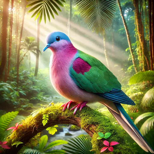 Pink-breasted fruit dove