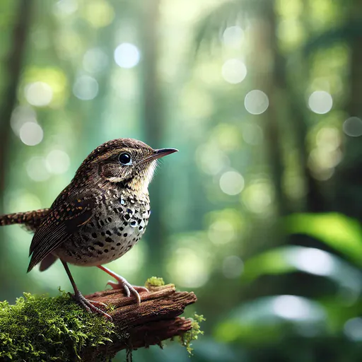 Checker-throated Stipplethroat