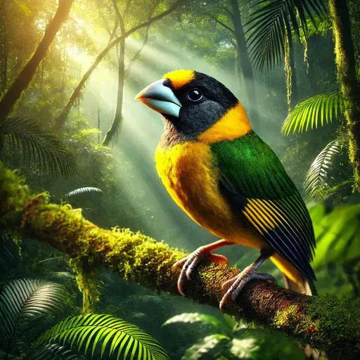 Yellow-green grosbeak