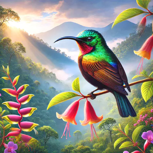 Bannerman's sunbird