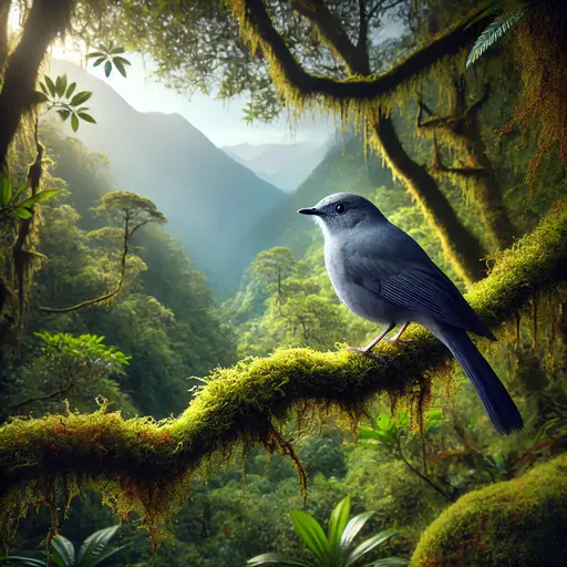 Slate-colored solitaire