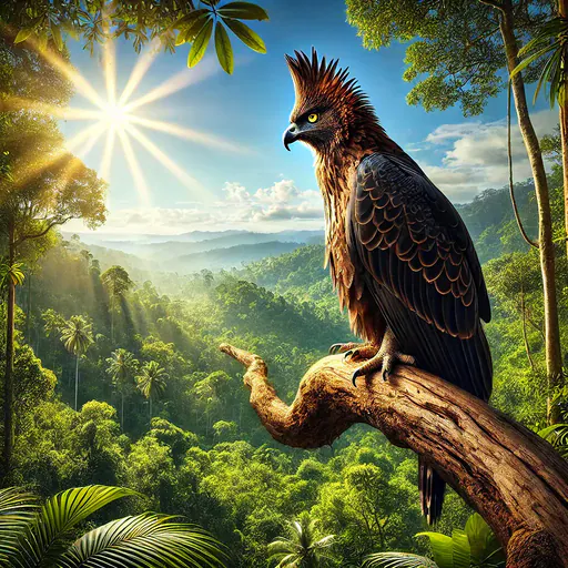 Crested Eagle