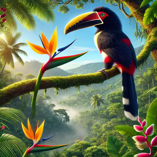 Collared Aracari