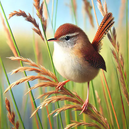 Bay-capped wren-spinetail