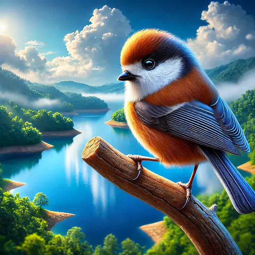 Chestnut-bellied Tit